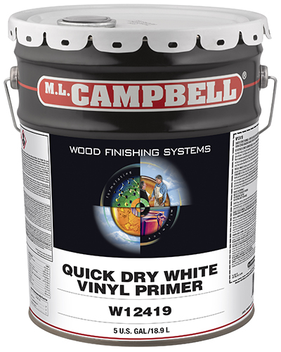 M.L. Campbell W12419-20 - Quick Dry White Vinyl Primer (5 Gallon