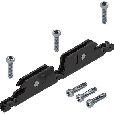 Blum AVENTOS HKi Aluminum Door Hardware Front Fixing, Screw-On - EACH (Onyx Black)