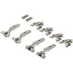 Blum AVENTOS HF top Wood or Wide Aluminum Door Hardware Set, for Frameless and Partial Overlay Face Frame