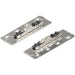 Blum AVENTOS HS/HL/HK and HK top Lift System Door Mounting Plate for Large Overlay 5-Piece Wood Doors, Screw-on (PAIR)