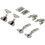 Blum AVENTOS HF top Wood or Wide Aluminum Door Hardware Set, for Large Overlay Face Frame