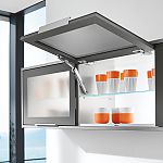 Blum AVENTOS HK-XS TIP-ON Lift System for Small Wall Cabinets & Built-Ins
