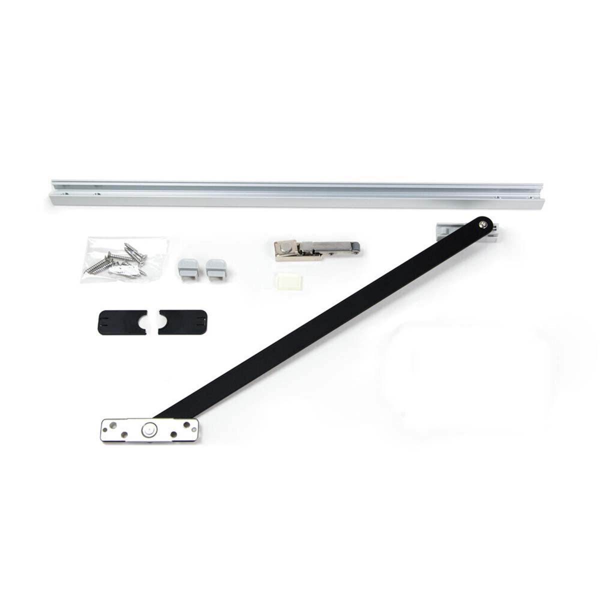 Sugatsune SAS-V600H-WT - Overhead Concealed Door Stop (Hold Open