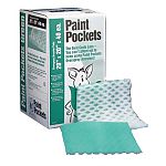 Paint Pockets Green 48" x 60' Overspray Blanket - EACH