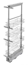 Rev-A-Shelf 8-1/4" (210mm) Wide Wire Pullout Pantry System (Frame Height: 43-13/32in. to 50-3/4in.)
