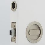 Linnea Stainless Steel Pocket Door Privacy Latch