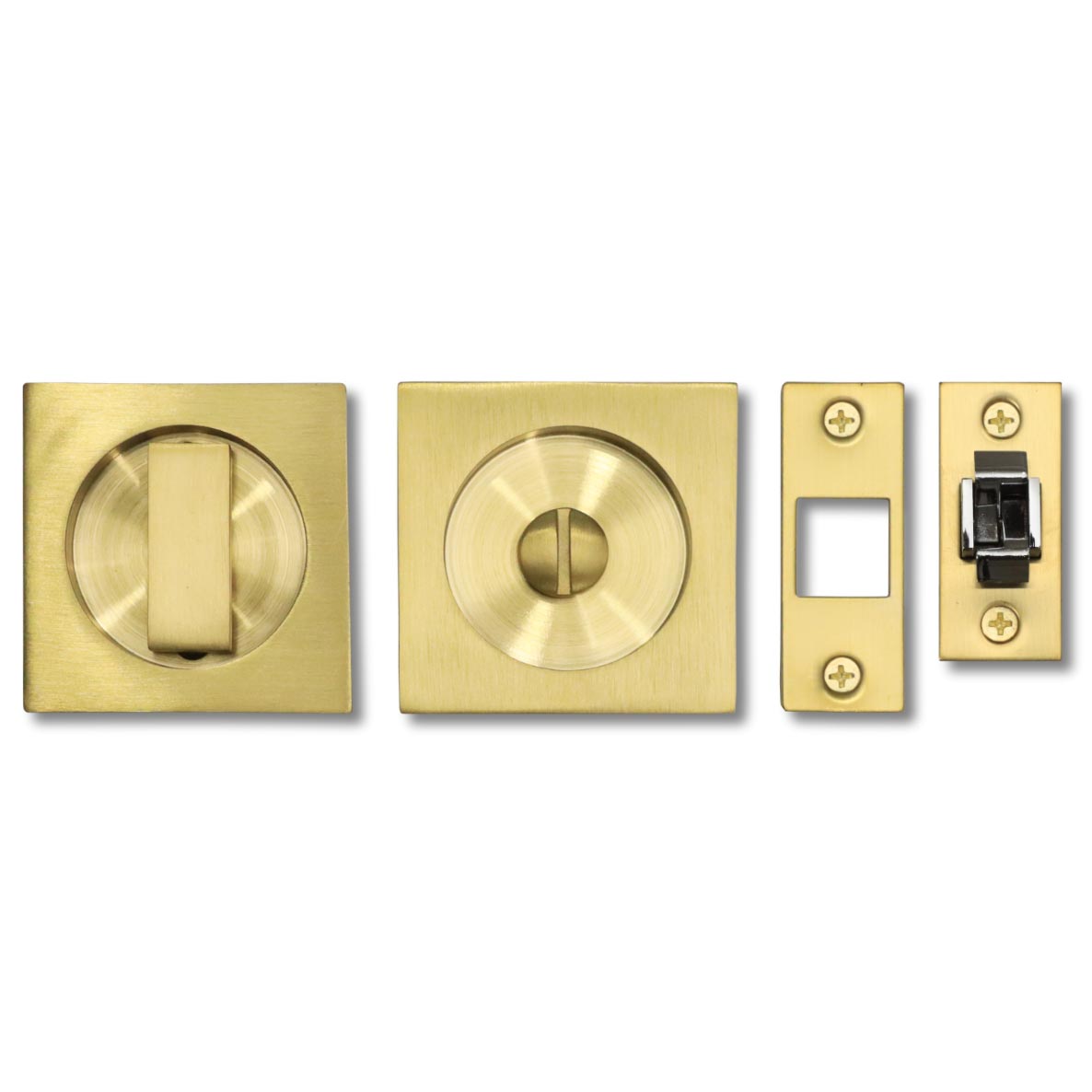 Linnea PL66S-RC-PR-SSS-1.375THK - Stainless Steel Pocket Door