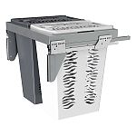 Rev-A-Shelf 22-1/8" (562mm) W Double Top-Mount Vanity Hamper Pull-Out w/Soft-Close