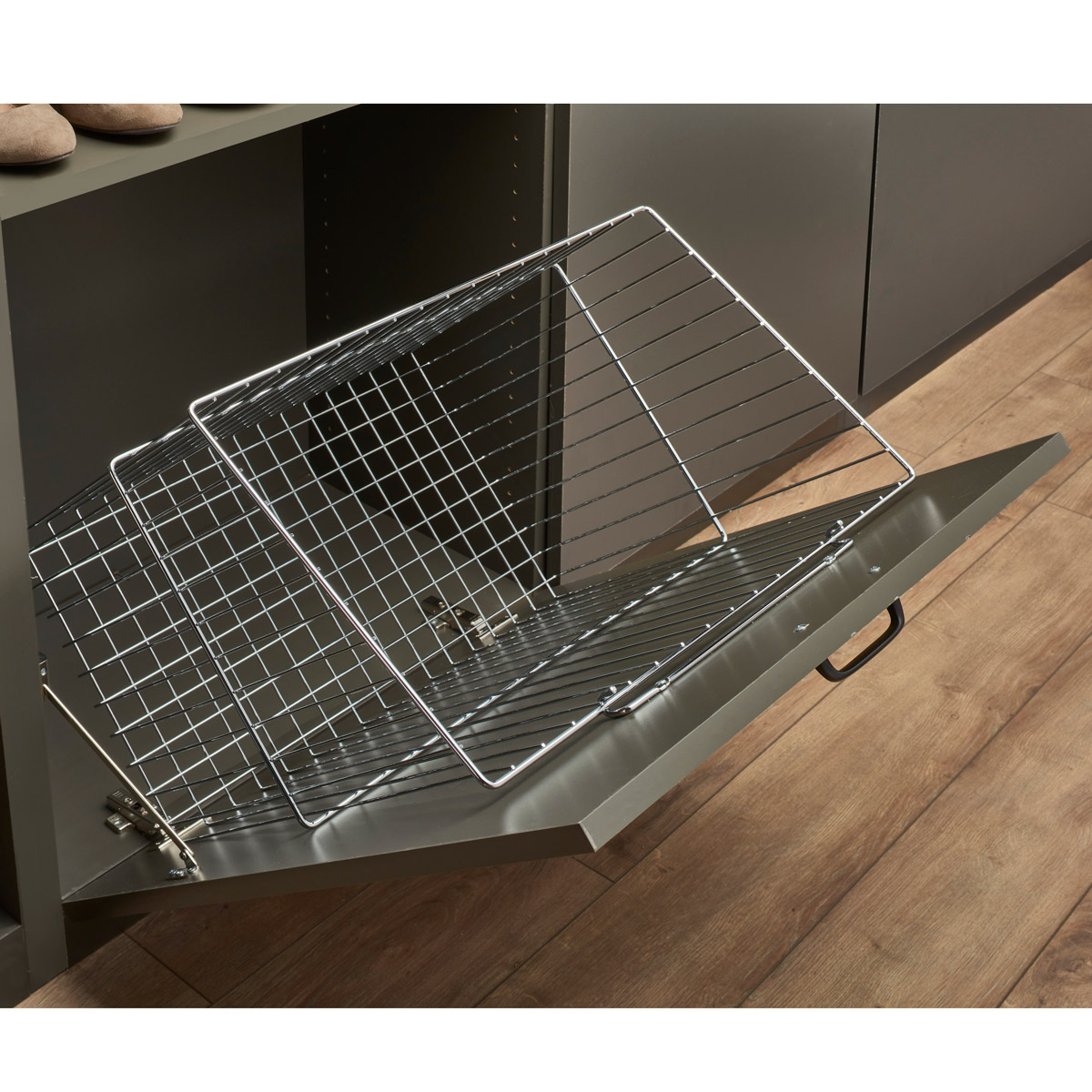 Rev-A-Shelf Closet Tilt Out Hamper Basket - Thumbnail 4