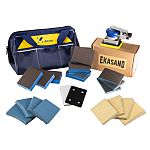 Uneeda EkaPro 3 x 4 Pneumatic Non-Vacuum Sanding Kit - Hook & Loop, No-Hole