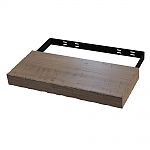 Designs of Distinction 10" (254mm) x 24" (610mm) Hand Scraped Rustic Floating Shelf - EACH (Unfinished)