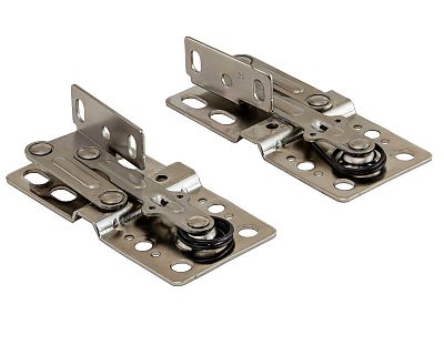 Rev-A-Shelf Sink Front Tip-Out Tray Hinges - PAIR (Steel)