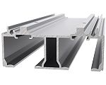 Cavity Sliders 72" (1829mm) CaviTrack By-Pass Sliding Door Track for 1-3/4" Doors - (Aluminum)