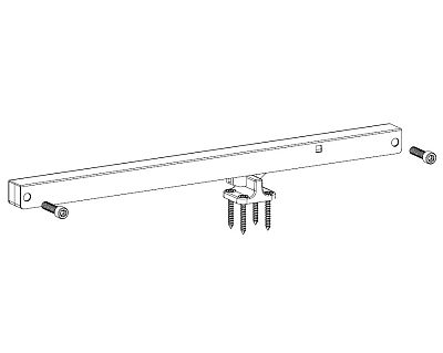 Emtek Soft Close/Soft Open Mechanism Kit for Emtek Sliding Barn Door Track