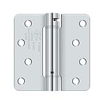 Deltana Steel Single Action Spring Hinge 4" (102mm) x 4" (102mm) - 1/4" Radius Corner - EACH