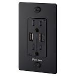 Buster & Punch Combination Duplex Outlet with (2) AC Outlets, (1) USB-C & (1) USB-A Port - EACH