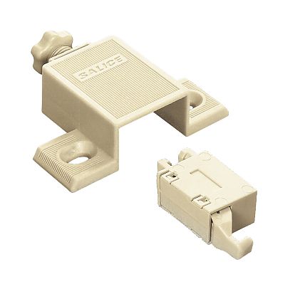 Salice Mechanical Push Latch w/Adjustment - EACH (Beige)
