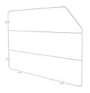 Rev-A-Shelf 12" (305mm) Tray Divider - EACH (White)