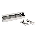 Rev-A-Shelf 11-1/4" Stainless-Steel Tip-Out Tray w/ Hinges for Sink Base Cabinets