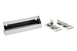 Rev-A-Shelf 10" Stainless Tip-Out Sink Front Tray w/ Hinges