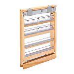 Rev-A-Shelf 3"W x 26"H Pull-Out Between Vanity Base Filler with Soft-Close Slides