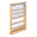 Rev-A-Shelf 3" W x 30" H Pull-Out Between Vanity Base Filler with Soft-Close Slides