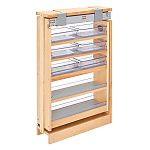 Rev-A-Shelf 6" W x 30" H Pull-Out Between Vanity Base Filler with Soft-Close Slides