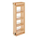 Rev-A-Shelf 6" W x 33" H Pullout Between Cabinet Wall Filler w/ Ball-Bearing Soft-Close Slides