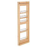 Rev-A-Shelf 3" W x 39" H Pullout Between Cabinet Wall Filler w/ Ball-Bearing Soft-Close Slides