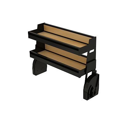 Rev-A-Shelf Customizable Pull-Down Shelving System for Wall Cabinets