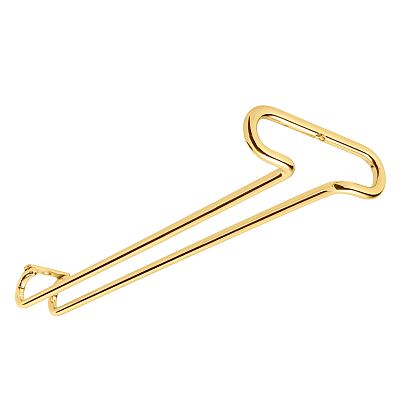 Rev-A-Shelf 16" Brass Under Cabinet Wine Glass Holder