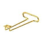 Rev-A-Shelf 11" Brass Under Cabinet Wine Glass Holder