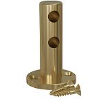 Designs of Distinction Contemporary Gallery Rail End Post, Double Rail