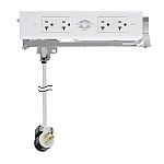 Docking Drawer 20 amp Blade Duo In-Drawer Outlet, Integrated Safety Shutoff, (4) AC Outlets