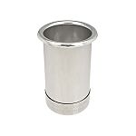 Docking Drawer 3” Stainless Steel Capped Canister