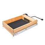 Rev-A-Shelf 15" (381mm)W Wood Pullout FaceFrame Charging Drawer w/ Soft-Close