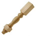 Designs of Distinction Country French 3-3/4" (96mm) x 35-1/4" (895mm) Plain Double Square Column