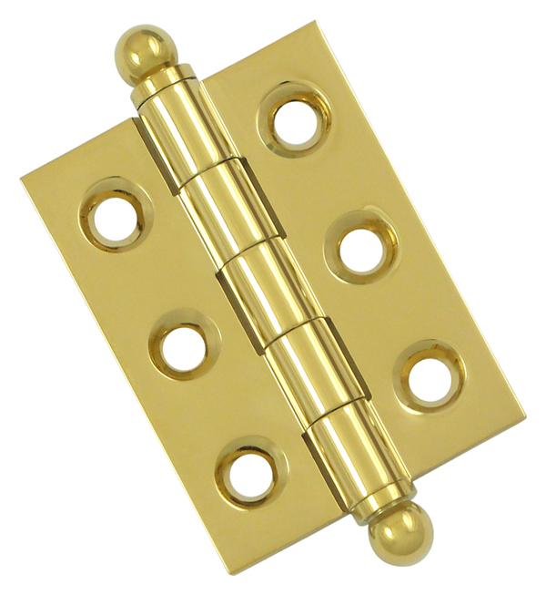 Deltana Solid Brass 2" (51mm) x 1-1/2" (38mm) Flush/Full Inset Non-Self Closing Ball Tip Cabinet Hinge Questions & Answers