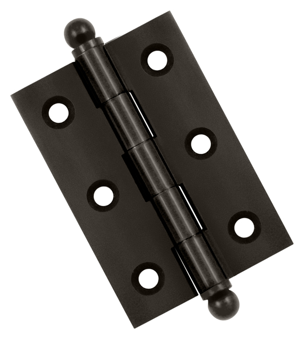 Deltana Solid Brass 2-1/2" (64mm) x 1-11/16" (43mm) Flush/Full Inset Non-Self Closing Ball Tip Cabinet Hinge Questions & Answers