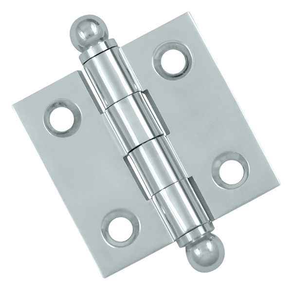Deltana Solid Brass 1-1/2" (38mm) x 1-1/2" (38mm) Flush/Full Inset Non-Self Closing Ball Tip Cabinet Hinge Questions & Answers