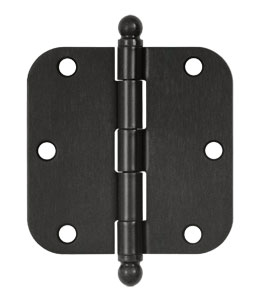 Deltana Steel 3-1/2" x 3-1/2" Hinge with Ball Tips - 5/8in. Radius Corner Questions & Answers