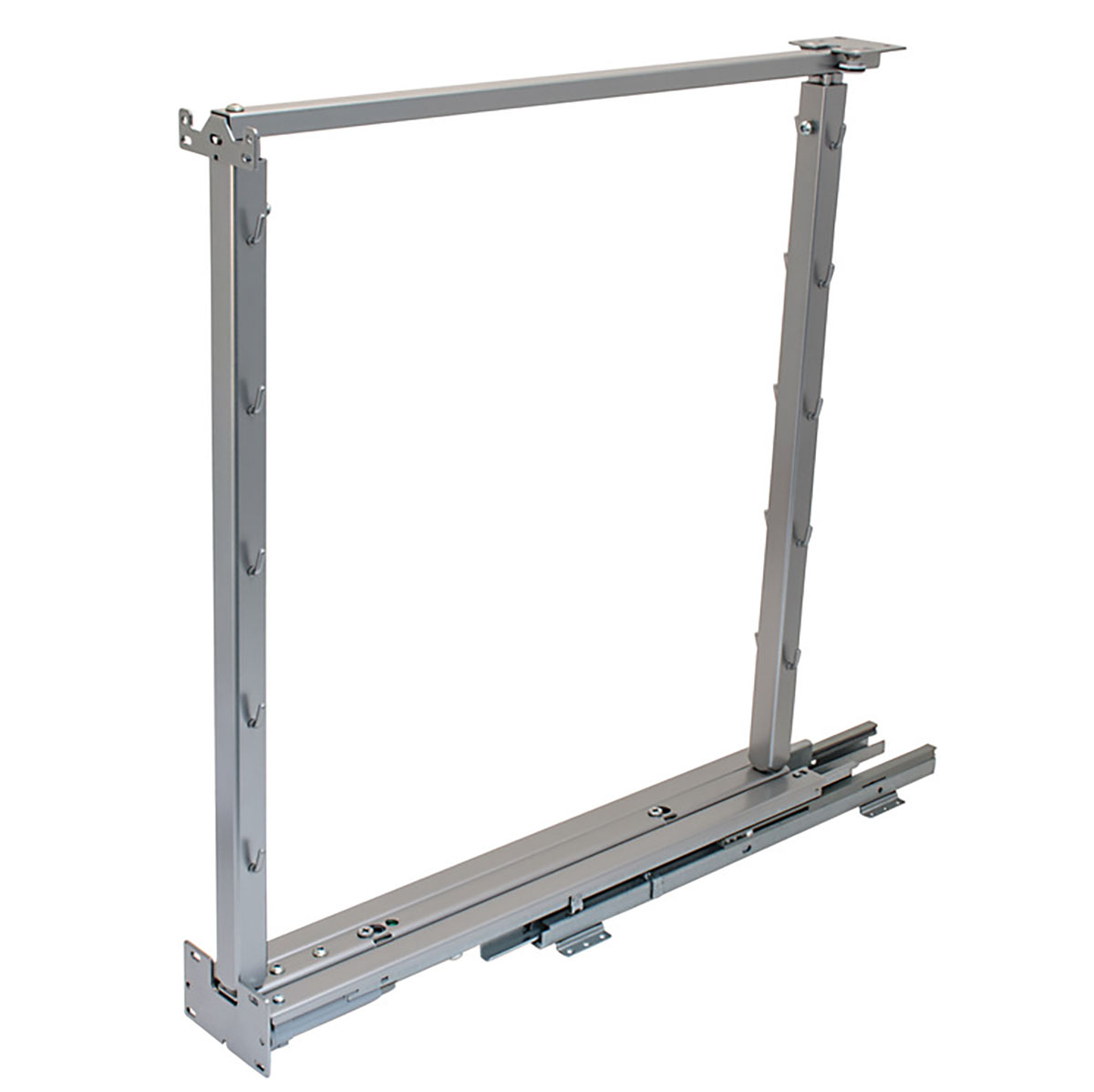 Kessebohmer Dispensa Base Pullout Frame Set - Silver - Short - 20" - 28" Questions & Answers