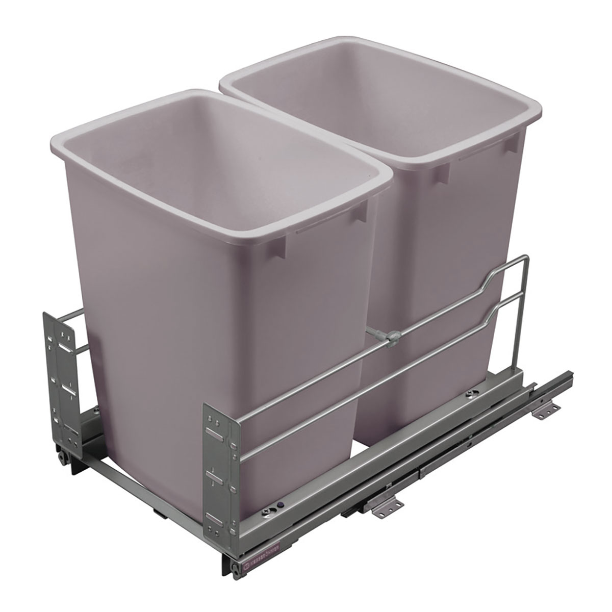 Kessebohmer Wastebin Pullout Frame - Silver - Narrow Single (Frame Only, Bins Sold Separately) Questions & Answers