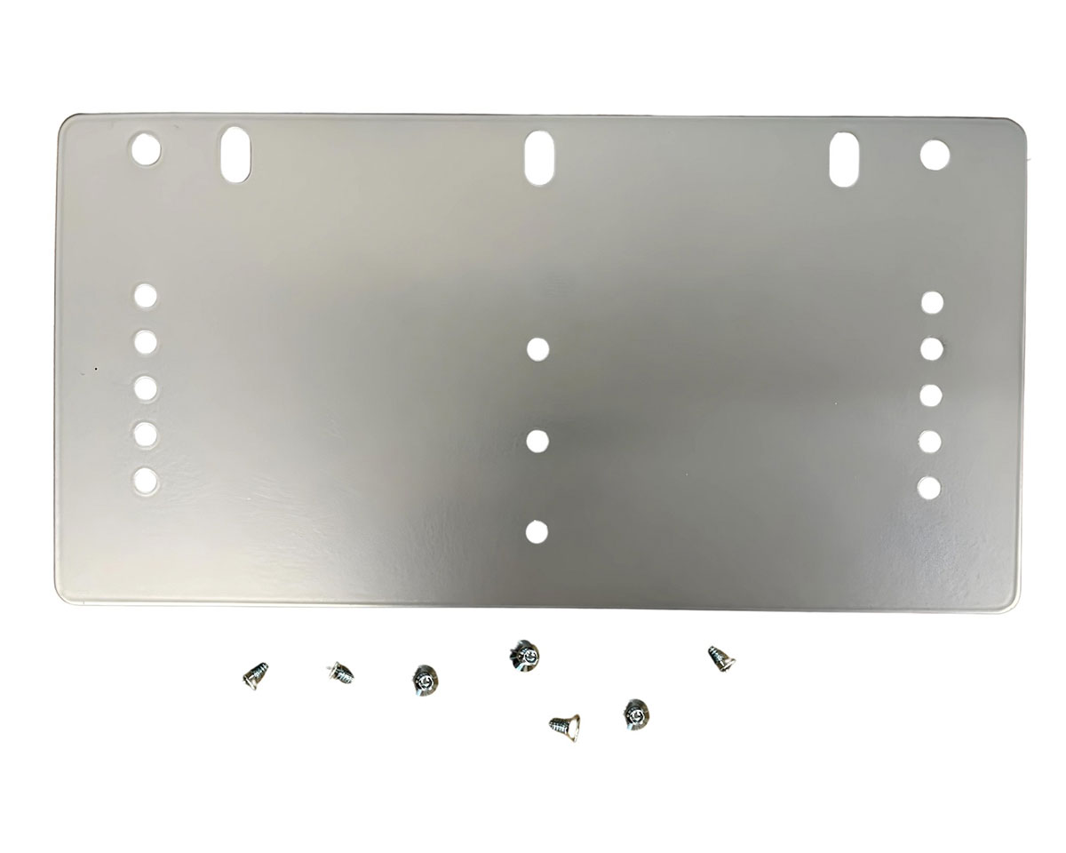 Does this item include two pieces? The Hafele website indicates that the item is a set which suggests two plates.