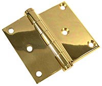 What is the method for cleaning oil from the hinges?