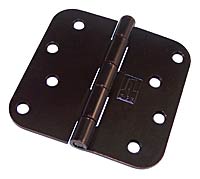 SGS Residential Duty 4" x 4" Door Hinge - 5/8in. Radius Corner - EACH (Lacquered Oil Rubbed Bronze) Questions & Answers