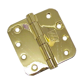 PBB Commercial Duty 4" x 4" Plain Bearing Architectural Door Hinge - 5/8 Radius Corner - EACH Questions & Answers