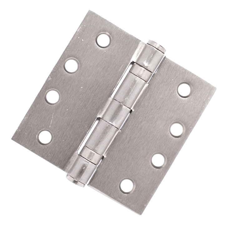 SGS Commercial Duty 4" x 4" Ball-Bearing Hinge - Square Corner - EACH (Satin Nickel) Questions & Answers