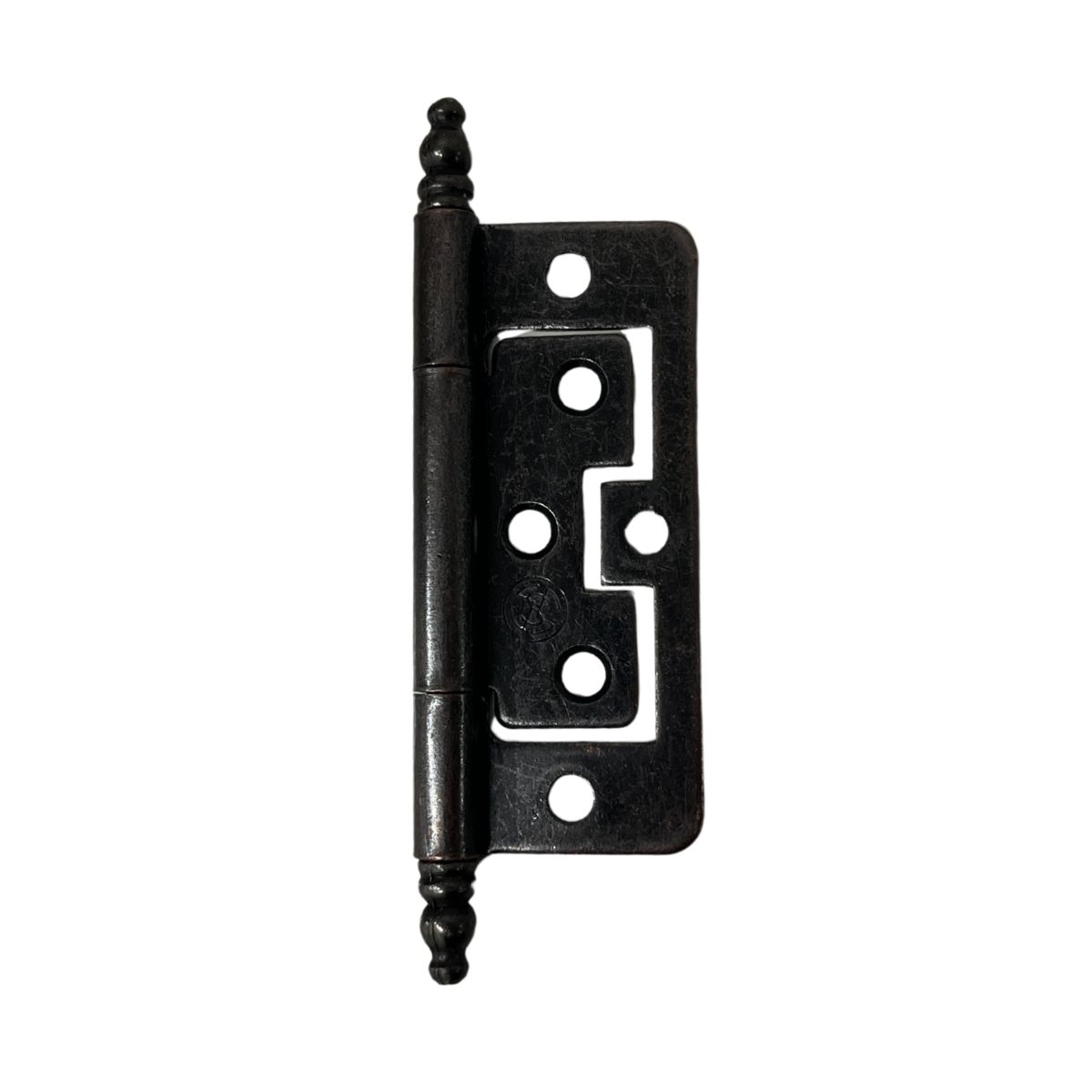 Selby 3" (76mm) Non Mortise Bi-Fold Hinge with Finial Tips - EACH (Bronze) Questions & Answers