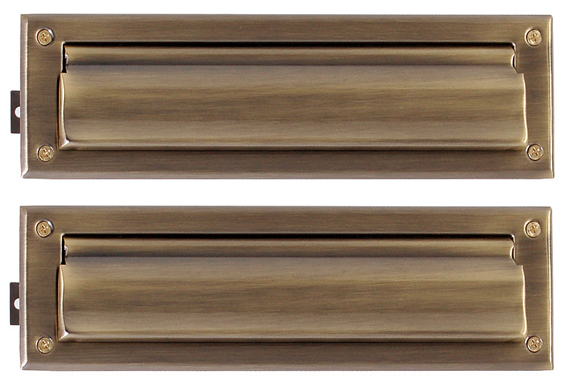 Brass Accents Solid Brass Magazine Size Mail Slot (Antique Brass) Questions & Answers
